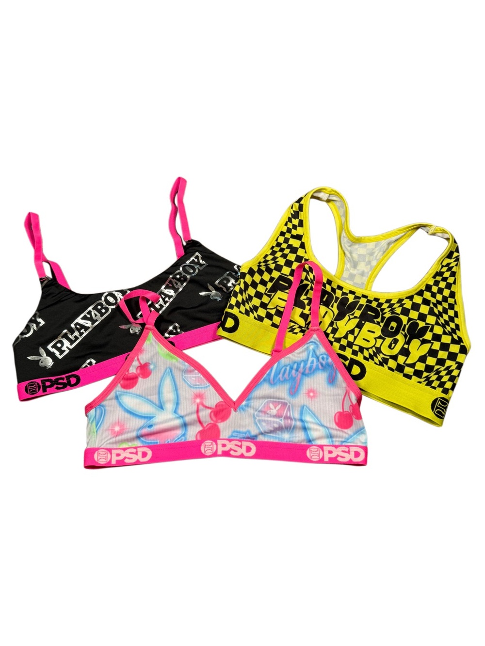 PSD x Playboy Bralette Sports Bra Set